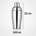 Kit Bartender Caipirinha Inox 7 Peças com Balde de Gelo Casa Splendida