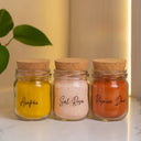 Kit Potes 200ml com Tampa de Cortiça Elegância Natural