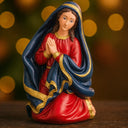 Presépio de Natal Grande 14 Peças 23cm Inquebrável Colorido Casa Splendida