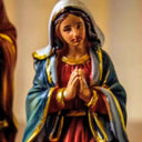 Presépio de Natal 11 Peças 12,5cm Resina Colorido Casa Splendida