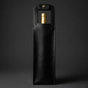Bolsa para Vinho Luxo em Couro Preto