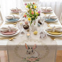 Caminho de Mesa Decorativo Páscoa Coelho Casa Splendida