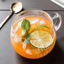 Conjunto com 2 canecas de vidro escritas "Good Morning" em preto e branco - Casa Splêndida