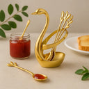 Conjunto Cisne Europeu com Talheres Inox Casa Splendida