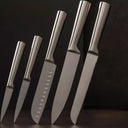 Conjunto de facas inox premium com 5 peças de corte preciso e design sofisticado – Casa Splendida
