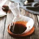 Decanter de Vinho Rotativo em Cristal com Base de Madeira 1500ml Casa Splendida
