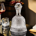 Decanter de Vinho em Cristal Lapidado 1500ml Casa Splendida