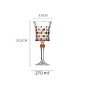 Decanter de Vinho em Cristal com Brilho Arco-Íris Casa Splendida