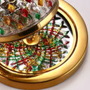 Decanter de Vinho em Cristal com Brilho Arco-Íris Casa Splendida