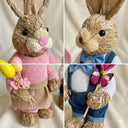 Decoração de Páscoa Kit 2 Coelhos