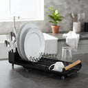 Escorredor de Louça Retrátil Slim com Bandeja e Porta Talheres Casa Splendida
