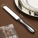 Faca do Faqueiro Inox Royal Classic 30 Peças Casa Splendida com design clássico e polimento espelhado