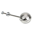 Infusor de chá com cabo e esfera perfurada em inox, tipo pinça, prático e reutilizável – Casa Splendida