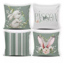 Kit 4 Capas de Almofada Decorativas Páscoa Serena Casa Splendida