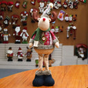 Boneco Papai Noel grande do Kit Bonecos de Natal Casa Splendida com roupas natalinas clássicas para decoração de casa