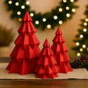 Kit Mini Árvores de Natal Decorativas (3 peças) – Casa Splendida
