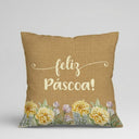 Capa de Almofada Feliz Páscoa