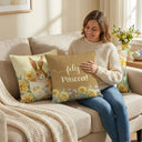 Kit 4 Capas de Almofada de Páscoa 45x45 Decorativas Premium Casa Splendida