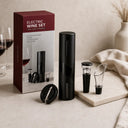 Kit Abridor de Vinho Elétrico Automático com Acessórios Casa Splendida