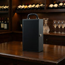 Maleta Porta Vinho Luxo com Acessórios e Design Elegante Casa Splendida