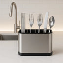 Porta Talher Inox de Pia Organização com Estilo