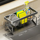 Organizador de Pia Inox Multifuncional Casa Splendida