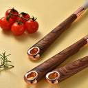 Conjunto premium de 8 utensílios de cozinha em silicone com suporte organizador Casa Splendida, resistente ao calor e elegante.