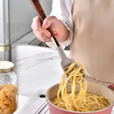 Conjunto premium de 8 utensílios de cozinha em silicone com suporte organizador Casa Splendida, resistente ao calor e elegante.