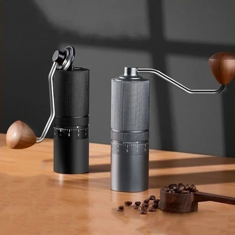 Moedor cinza manual para café turco com moagem ultrafina profissional