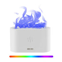 Difusor RGB Flame PRO branco com efeito e LEDs laterais