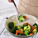 Conjunto premium de 8 utensílios de cozinha em silicone com suporte organizador Casa Splendida, resistente ao calor e elegante.