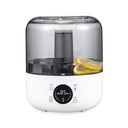 Umidificador Pro branco com tanque 5 litros e medidor de névoa