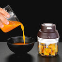Mini Processador de Alho Recarregável 250ml Casa Splendida