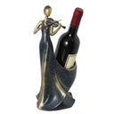 Suporte para Vinho Decorativo Escultura Violinista em Resina Casa Splendida