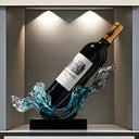 Suporte para Vinho em Resina com Design Escultural Casa Splendida
