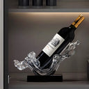 Suporte para Vinho em Resina com Design Escultural Casa Splendida