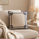 Capa de Almofada Decorativa Elegance Azul Marinho 50x50 cm | Casa Splendida