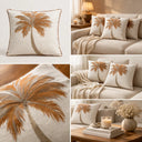 Capa de Almofada Decorativa Capri Palmeira 50x50 cm | Casa Splendida