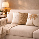 Capa de Almofada Decorativa Capri Palmeira 50x50 cm | Casa Splendida