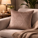 Capa de Almofada Decorativa Verona Taupe 50x50 cm | Casa Splendida