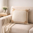 Capa de Almofada Decorativa Elegance Caramelo 50x50 cm | Casa Splendida