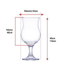 Kit 4 Taças para Drinks Cocktail Casa Splendida