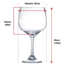 Kit 4 Taças para Drinks Cocktail Casa Splendida