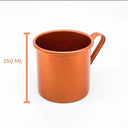 Caneca Moscow Mule 350ml Kit 10 Unidades Casa Splendida