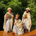 Presépio de Natal Grande 12 Peças 15cm Resina Artesanal Casa Splendida