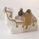 Presépio de Natal Grande 14 Peças 23cm Inquebrável Casa Splendida