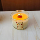 Vela Aromática Cascas e Folhas com Pavio de Madeira | Casa Splendida