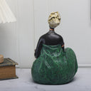 Escultura Decorativa Mulher Africana Para Sala Casa Splendida