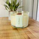 Vela Aromática Chá Branco com Pavio de Madeira | Casa Splendida