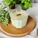 Vela Aromática Chá Branco com Pavio de Madeira | Casa Splendida